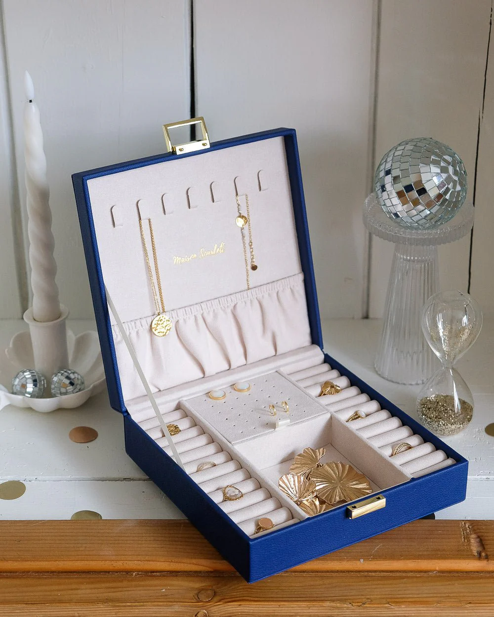 Boîte à bijoux Anne en cuir PU - Image 14