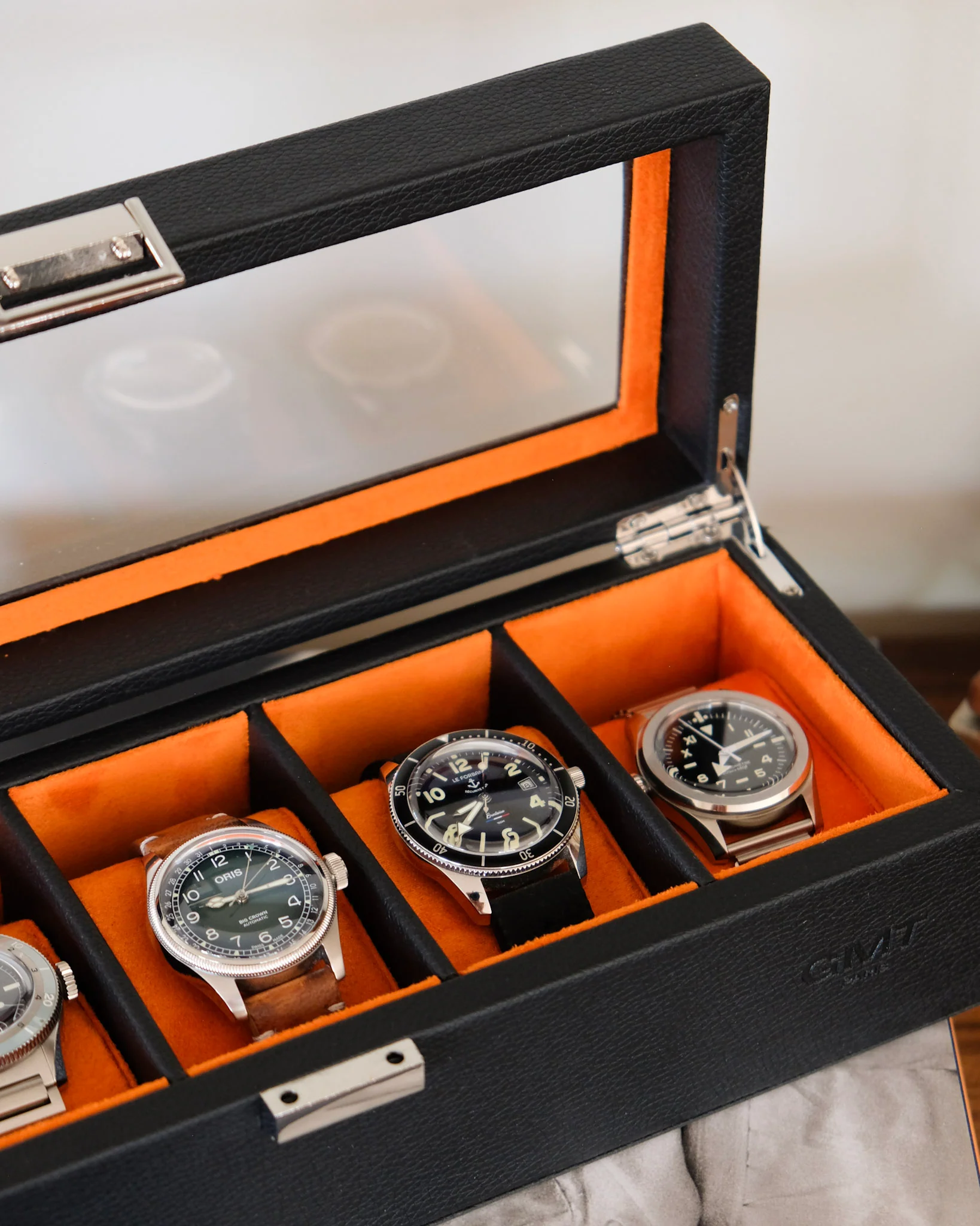 Boîte à montres Jean 5 emplacements - Image 4