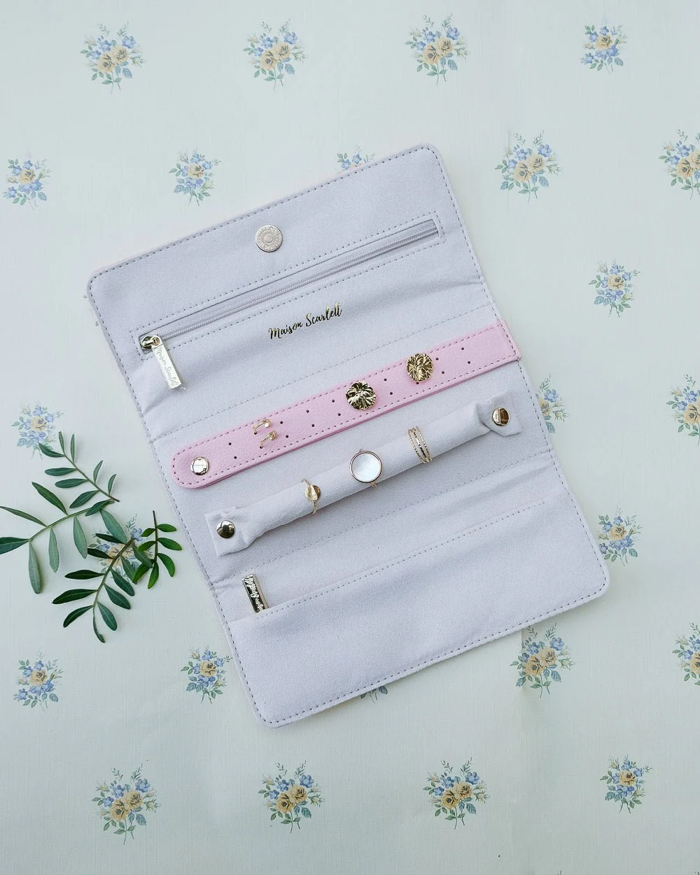 Pochette à bijoux Catherine en cuir PU - Image 15