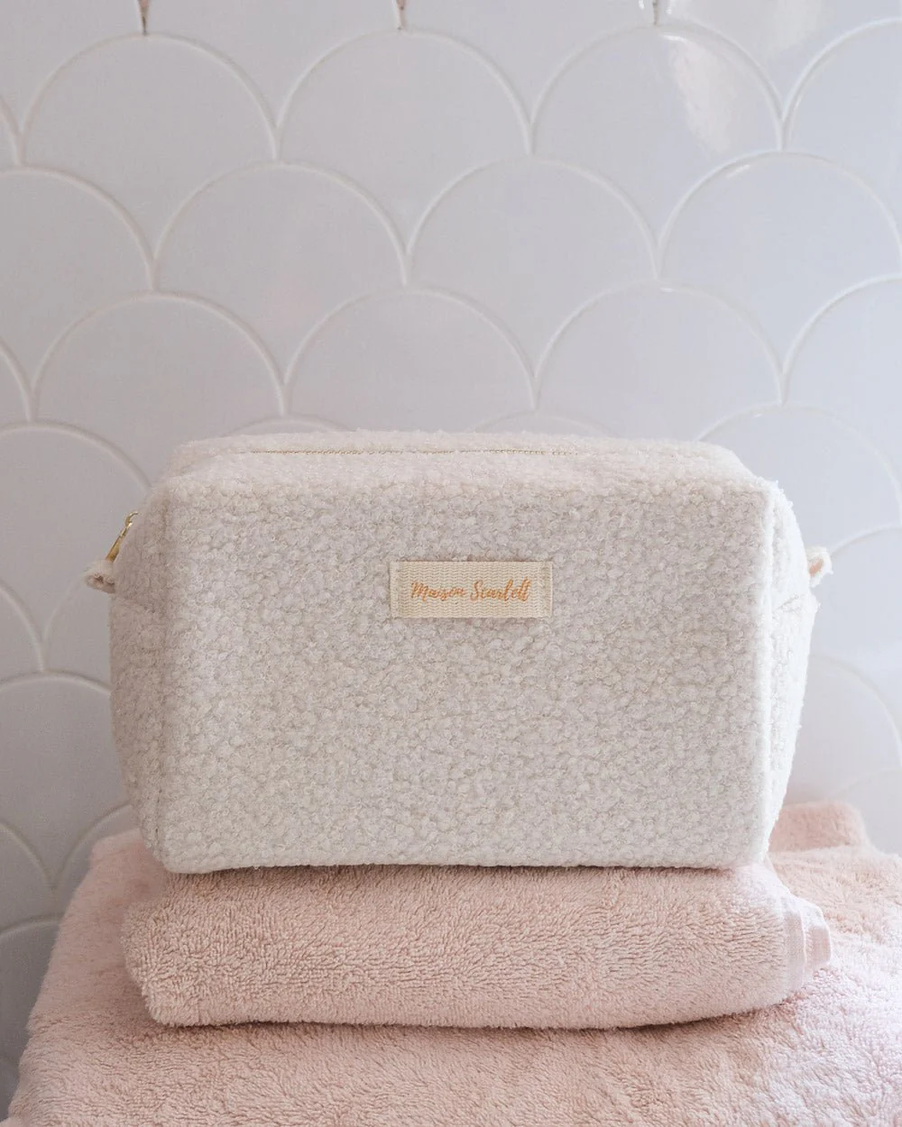Trousse de toilette Charlotte en moumoute - Image 10