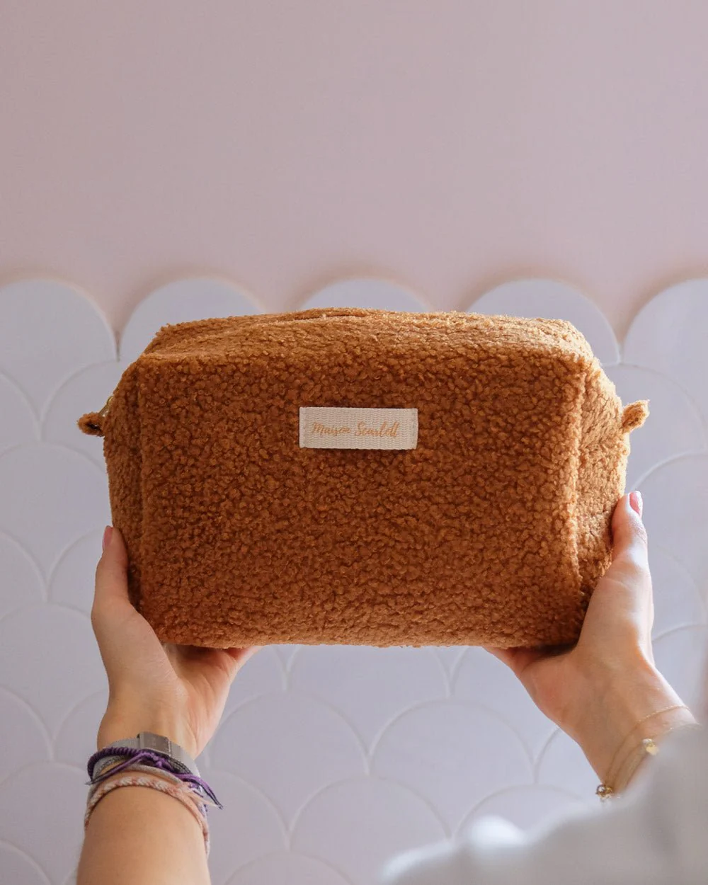Trousse de toilette Charlotte en moumoute - Image 15