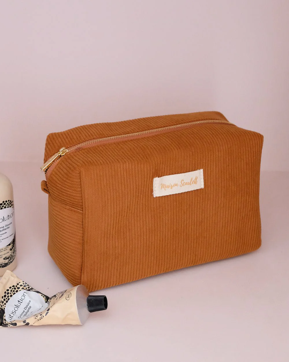 Trousse de toilette Charlotte en velours côtelé - Image 12