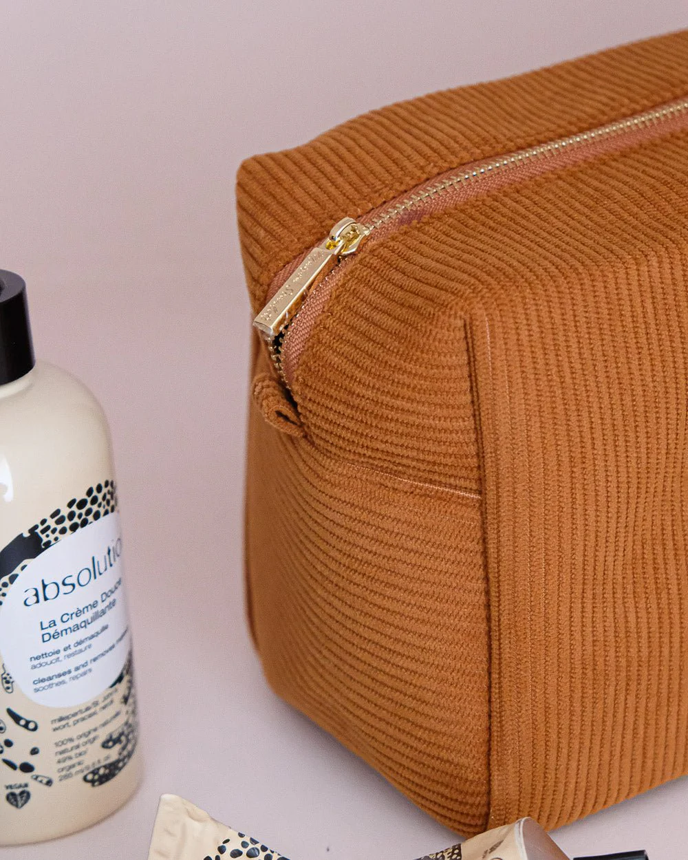 Trousse de toilette Charlotte en velours côtelé - Image 13