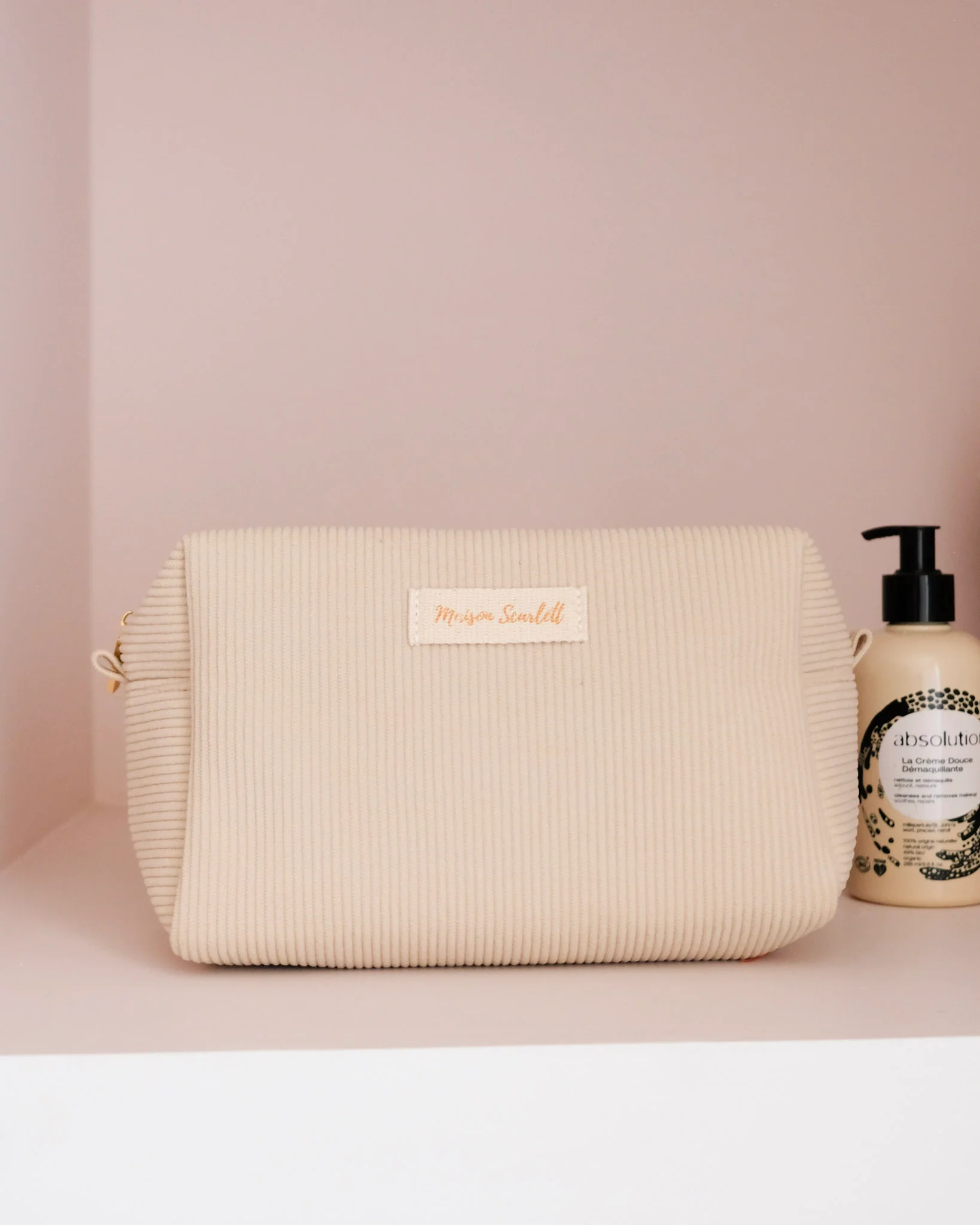 Trousse de toilette Charlotte en velours côtelé - Image 15